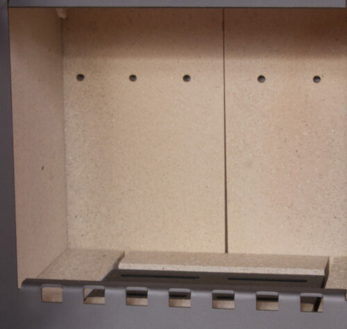 Šamotový obklad ohniska